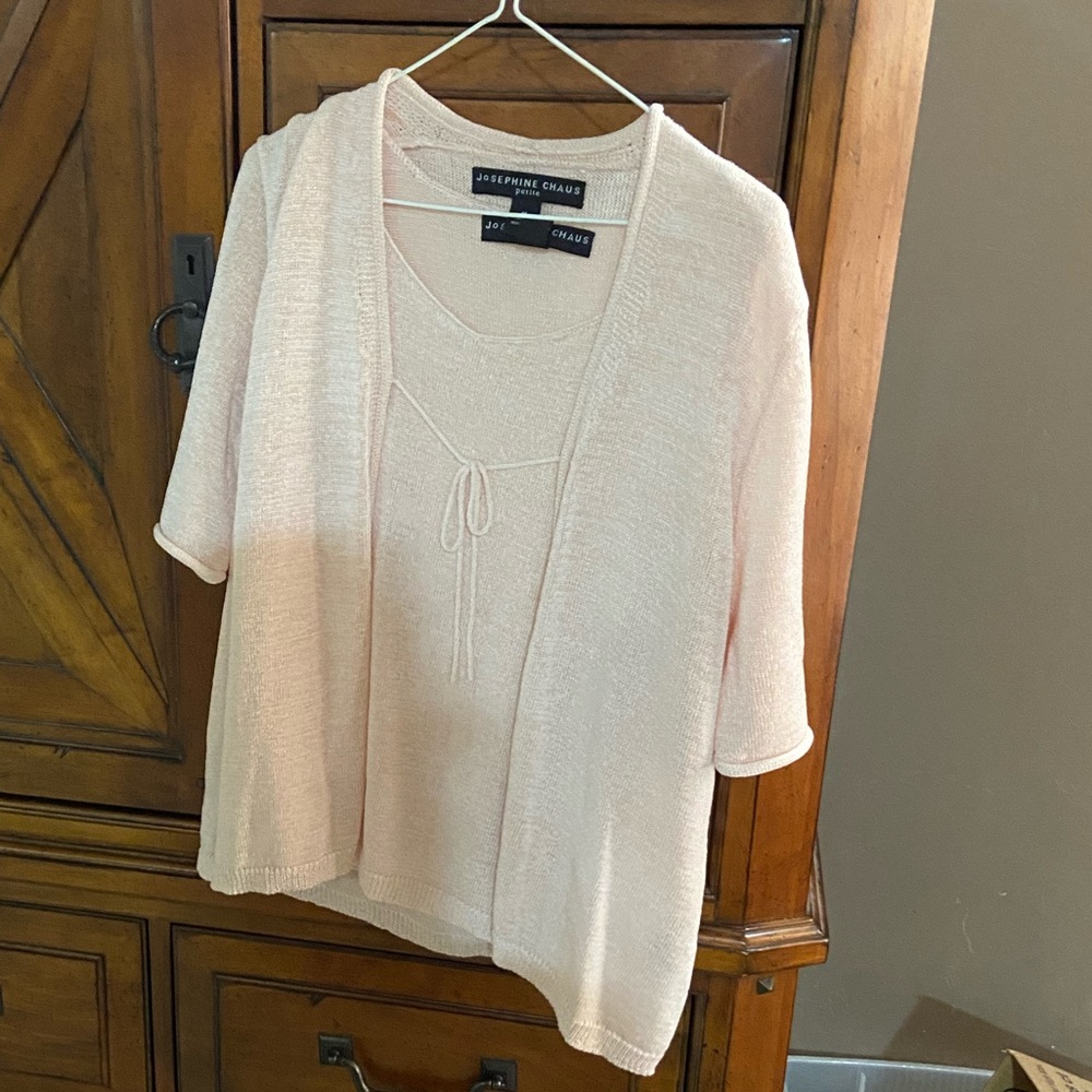 Josephine chaus petite top and sweater
